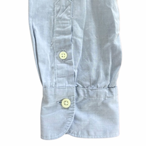 MUJI | Women’s Cotton Shirt – Light Blue – Size M - Picture 10 of 13